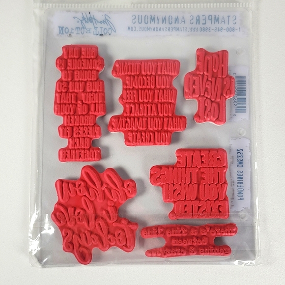 Stampers Anonymous - Tim Holtz Collection - Ponderings (CMS252) Stamp set - Picture 5 of 16